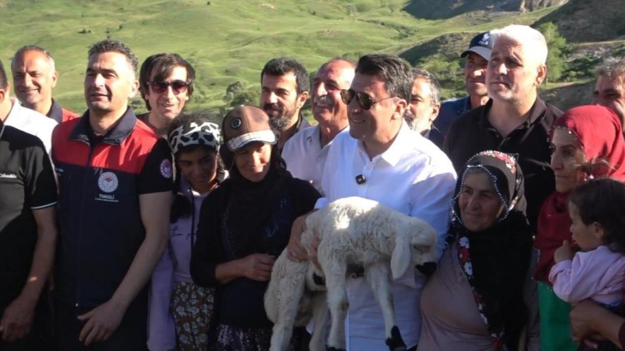 Tunceli'de yayla ücretinin hayvan başına 3 bin lira olması önlendi: 28 lira oldu