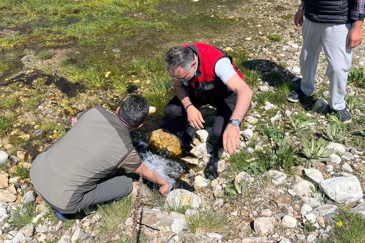 Kestel Alaçam'da tarımsal üretime sulama desteği