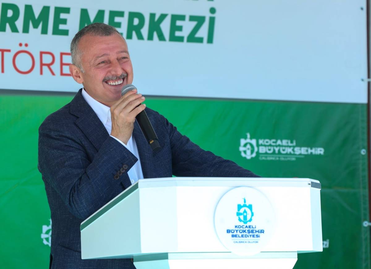 Kocaeli Büyükşehirden çiftçiye 69,4 milyon liralık depo